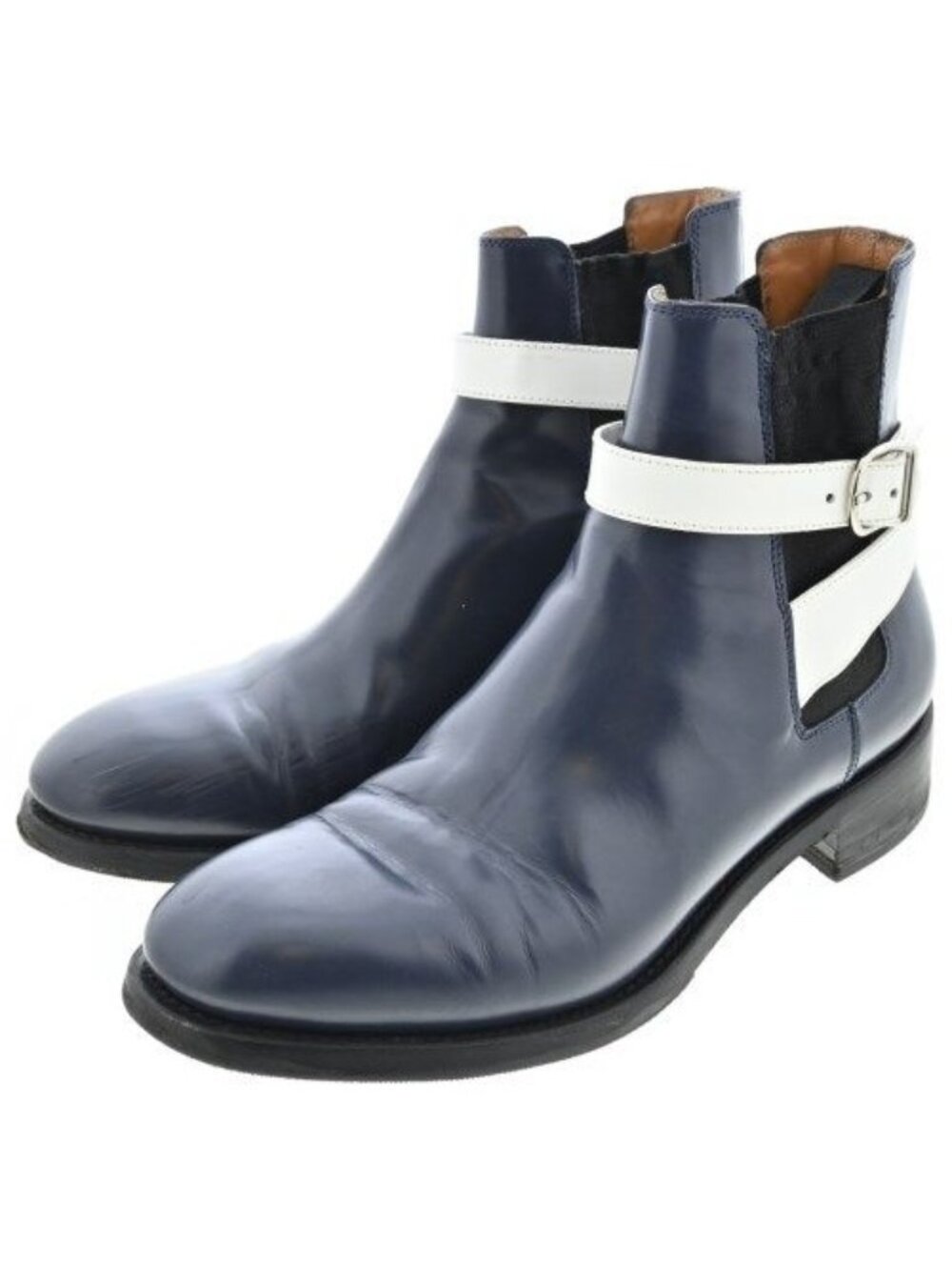 Balenciaga Boots Navy